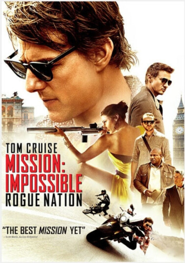Mission: Impossible 5 Rogue Nation DVD