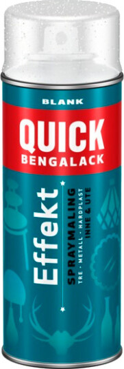 Quick Bengalack Effektspray 260 Transparent Sølv Quick Bengalack Effektspray 260 Transparent Sølv