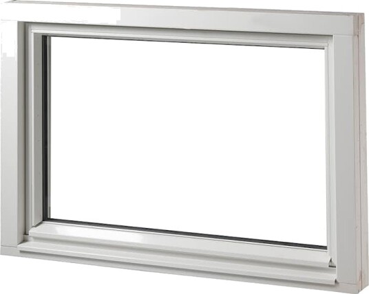 Vindu Uldal 2-veis Innadslående BxH: 120x120 cm, Høyre, 3-lag glass, U:1,0, Tre/Alu Outlet