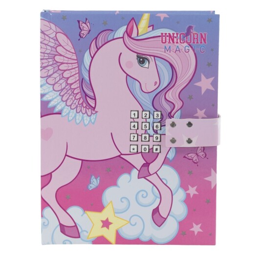 Dagbok m/kodelås Pegasus Tinka Dagbok m/kodelås Pegasus Tinka