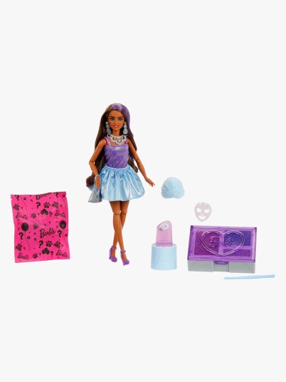 Barbie Glam Party Unboxed Petite Dukke   3+år   Lilla