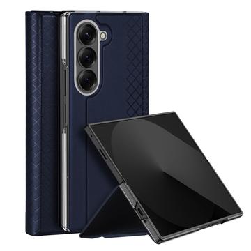 Dux Ducis Samsung Galaxy Z Fold7  Bril Flip deksel   Blå