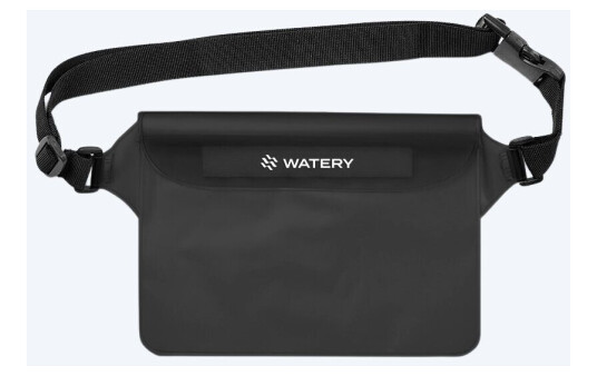 Watery vanntett bum bag   Talia   Svart   Pakksekk