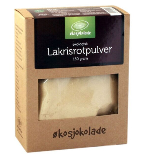 ØKOSJOKOLADE Lakrisrotpulver
