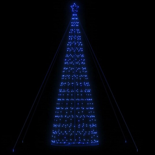  LED Juletre 1534 LEDs Blå 503 cm