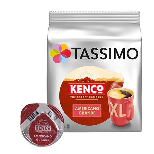 Tassimo Kenco Americano Grande XL til Tassimo. 16 kapsler Tassimo Kenco Americano Grande XL til Tassimo. 16 kapsler