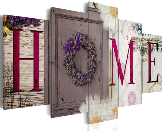 Bilde Welcome Home 100x50 Artgeist sp. z o. o.