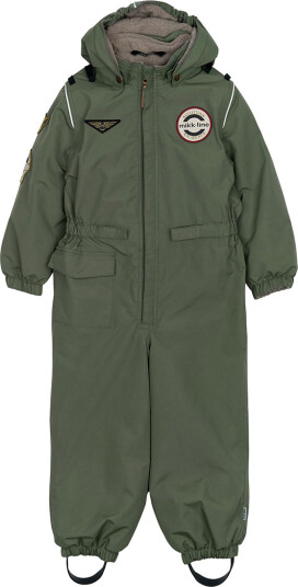 mikk-line Nylon Junior Suit Solid Khaki green 98