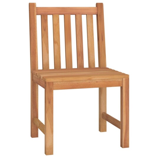 vidaXL Hagespisegruppe 5 deler heltre teak vidaXL Hagespisegruppe 5 deler heltre teak