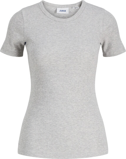 JJXX Kids Jxfrankie Str Ss Rib Tee Jrs Noos Grl Grey 152 JJXX Kids Jxfrankie Str Ss Rib Tee Jrs Noos Grl Grey 152