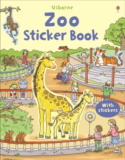 First Sticker Book Zoo av Cecilia Johansson