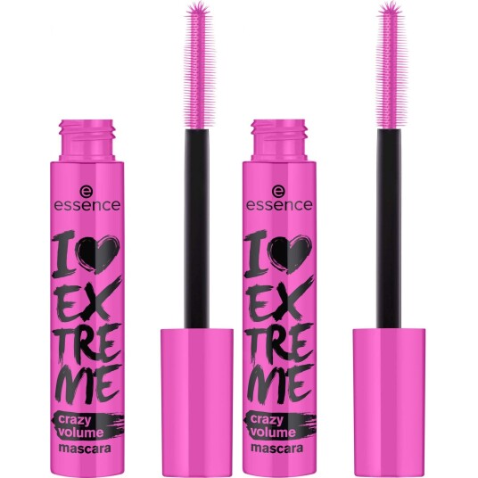 essence I Love Extreme Crazy Volume Mascara 12 ml x 2 essence I Love Extreme Crazy Volume Mascara 12 ml x 2