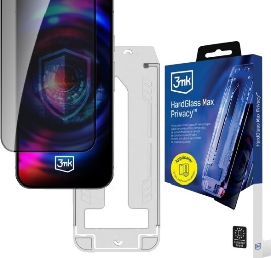 3Mk Hardglass Max Privacy Herdet Glass Med Applikator For Samsung Galaxy A16 4G/5G/ A17 4G/5G