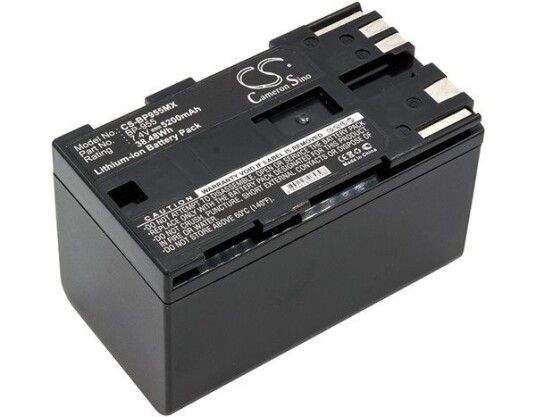 Canon Batteri (5200 mAh 7.4 V, Sort) passende til Canon XF100 Canon Batteri (5200 mAh 7.4 V, Sort) passende til Canon XF100