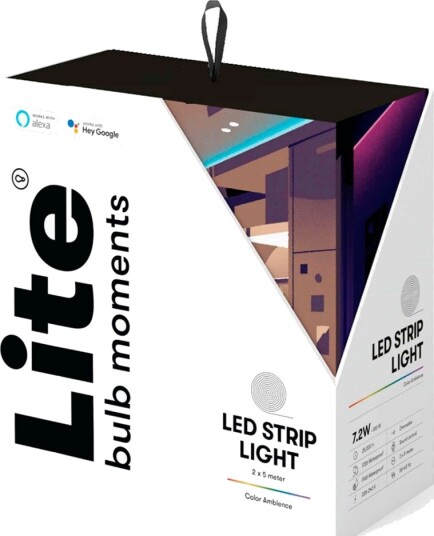 Lite Bulb Moments LED RGB Lyslist 2x5m 7,2w
