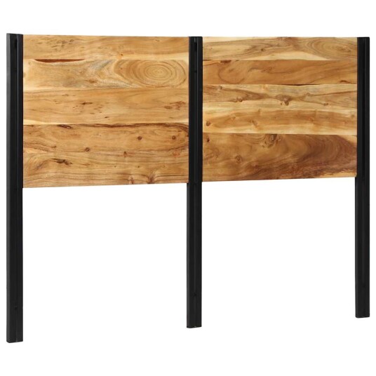 sengegavl 140 cm heltre akasie og jern