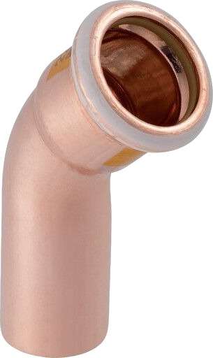 42 mm bøy CUG 45° muffe/nippel Mapress