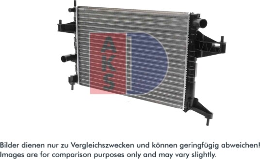 AKS DASIS 150013N Radiator motorkjøling
