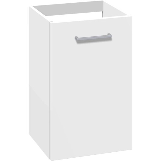 1904 Voss Slim Servantskap med 1 dør Hvit Matt / 40cm Høyre Hengslet GRO-7041012