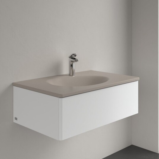 Villeroy Og Boch V&B Antao C+ 80x50 M Skjult Overløp Almond