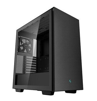 DeepCool CH510 Midi Tower Kabinett for ATX E-ATX Mini-ITX - Svart med Vindu DeepCool CH510 Midi Tower Kabinett for ATX E-ATX Mini-ITX - Svart med Vindu