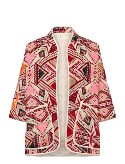 Lollys Laundry Lulu Ll Jacket 3/4 - Multi/patterned - XXL Lollys Laundry Lulu Ll Jacket 3/4 - Multi/patterned - XXL