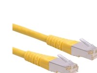 ROLINE Cat6 S/FTP Nettverkskabel 1 m Gul RJ-45