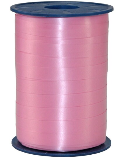 250 meter Lys Rosa Ballongbånd / Gavebånd Ekstra Bred 10 mm