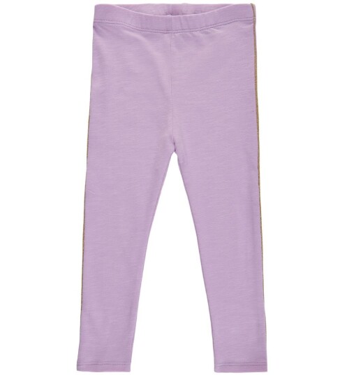 Soft Orchid Bloom Baby Paula Piping Leggings 6 mdr/68