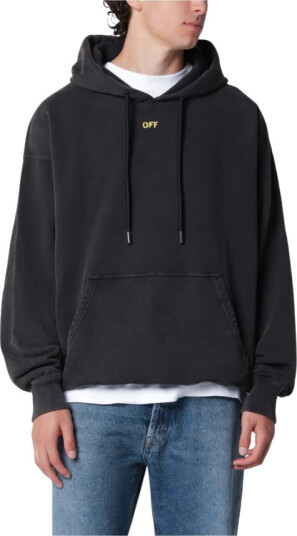 Off White Herre Gensere & Hettegensere Svart M,
