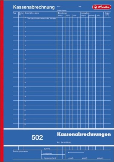 Herlitz 882415, A4, 100 Sider, Tyskland