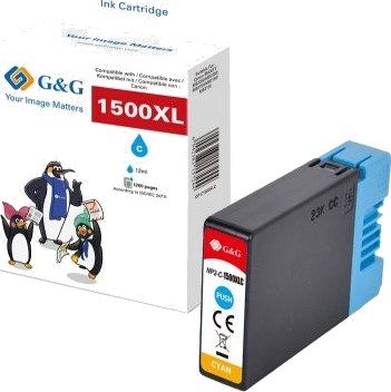 G&Amp G 09351 Blekkpatron 1 Stk Kompatibel High (Xl) Kapasitet Cyan
