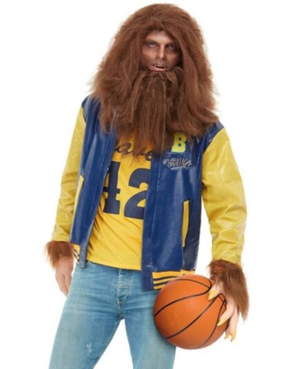 Teen Wolf Inspirert Kostyme Med Parykk og Skjegg til Herre Teen Wolf Inspirert Kostyme Med Parykk og Skjegg til Herre