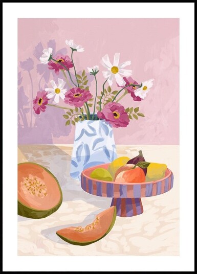Fruit Break  Poster Plakat / 40x50cm