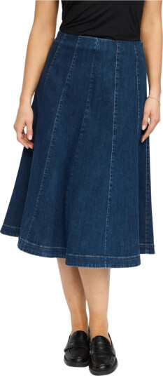 2 Biz Dame Skjørt Blå 2XL,