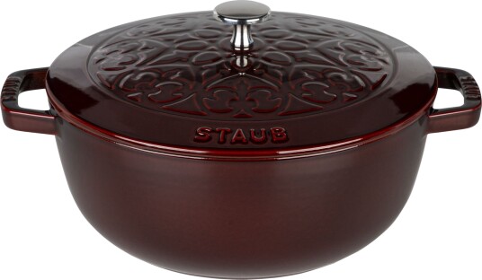 Staub La Marmite Gryte   Rund 24 cm 3.5L   R??d