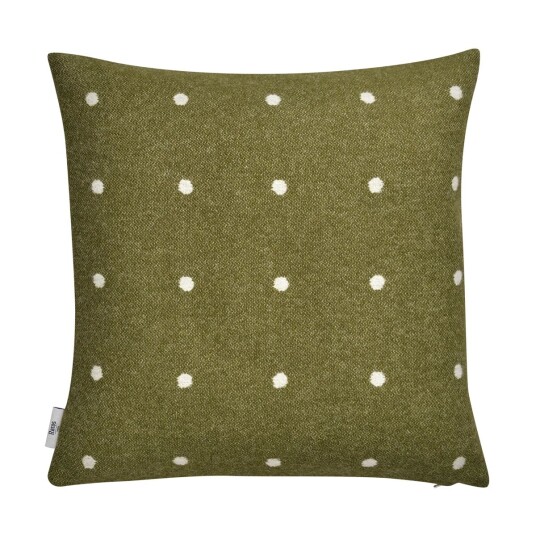 Røros Tweed Pastillpute 50x50 cm Green moss