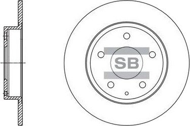 Bremseskive Hi Q SD4422