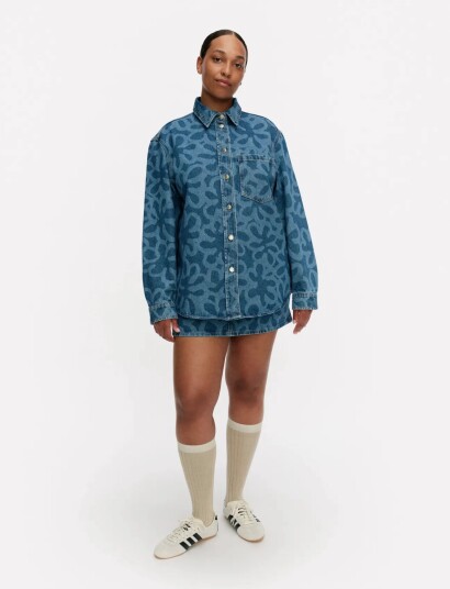 Marimekko Maridenim Vaihe Kukka Blue 38 Marimekko Maridenim Vaihe Kukka Blue 38