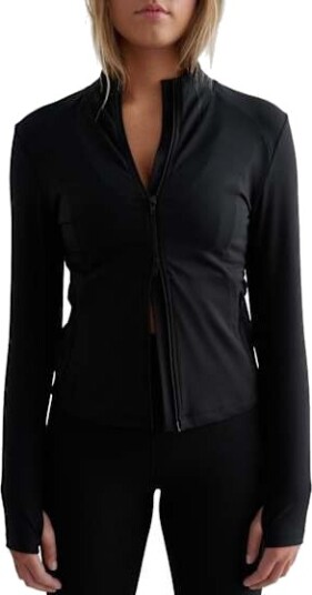 Aim'n - Tracksuit-jakke Sense Zip Jacket - Svart