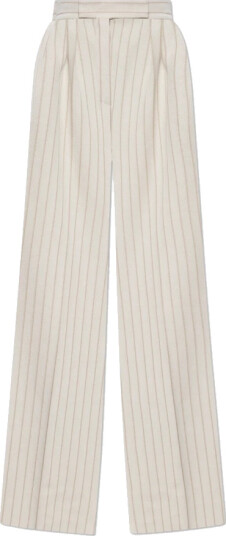 Max Mara Dame Bukser Hvit S,