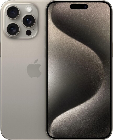 Apple iPhone 15 Pro Max 256GB Hvit Titan med 5G og Super Retina