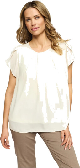 2 Biz Dame Bluser & Skjorter Beige M,