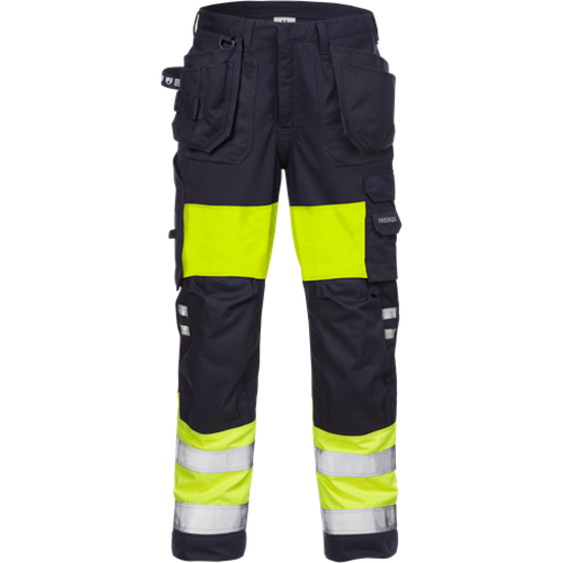 Fristads Hantverkarbyxa Flamestat 2777 Aths Klass 1, Dam Varsel Gul/marinblå 44 Fristads Hantverkarbyxa Flamestat 2777 Aths Klass 1, Dam Varsel Gul/marinblå 44