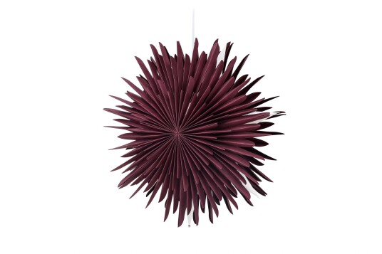 Venture Design Sälen adventsstjerne Mørkerød 46 cm Rød