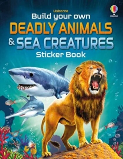 Build Your Own Deadly Animals And Sea Creatures Sticker Book Av Simon Tudhope