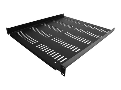Startech 19" 1u Server Rack Shelf 483mm Deep Vented Black 19" 25kg Startech 19" 1u Server Rack Shelf 483mm Deep Vented Black 19" 25kg