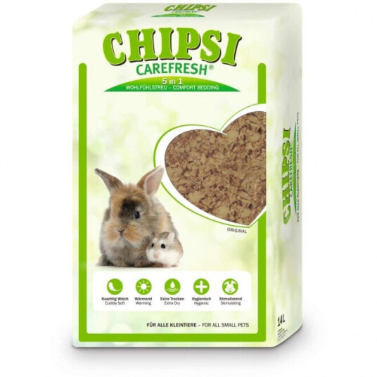 Chipsi Carefresh Chipsi Burstrø Natural (14 L) Chipsi Carefresh Chipsi Burstrø Natural (14 L)
