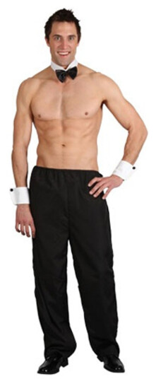 Wicked Costumes Ltd Strippende Mann Karnevalsdrakt  Large