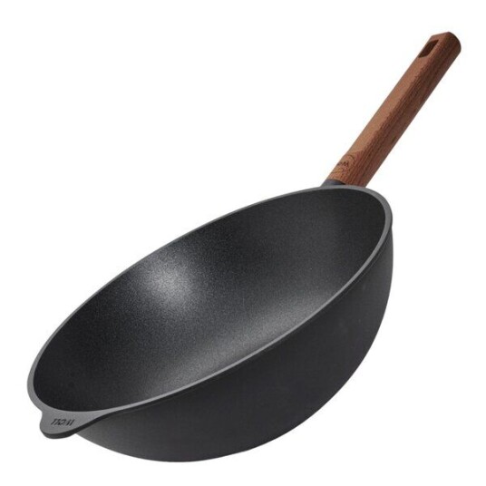 Woll   ECO Logic QXR wokpanne 28 cm fast trehåndtak